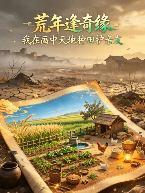 荒年逢奇缘 我在画中天地种田护亲友动漫海报