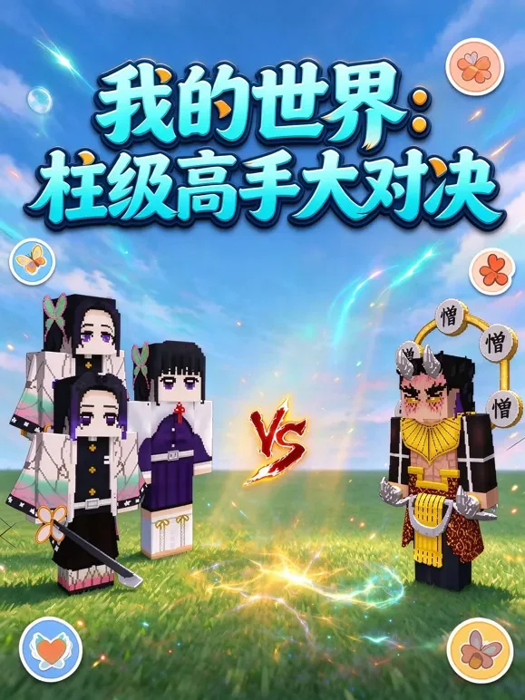 我的世界：柱级高手大对决动漫海报