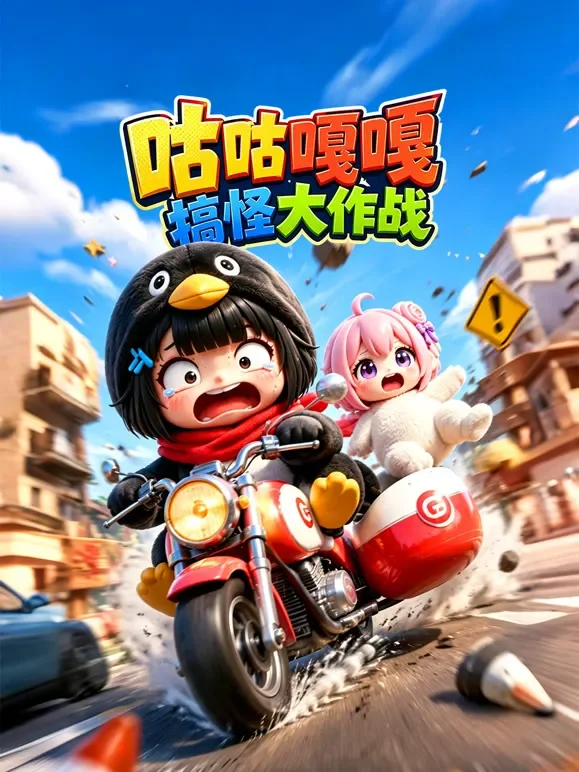 咕咕嘎嘎搞怪大作战动漫海报