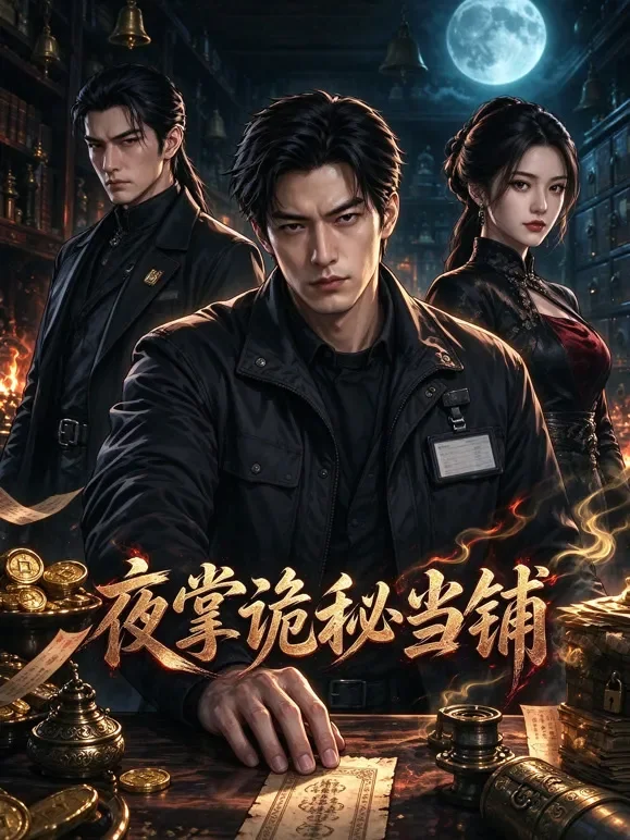 夜掌诡秘当铺动漫海报