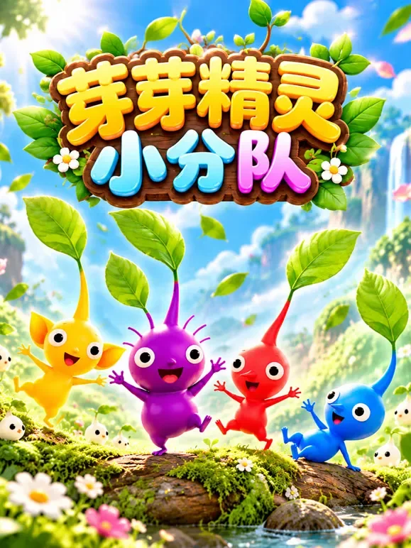 芽芽精灵小分队动漫海报