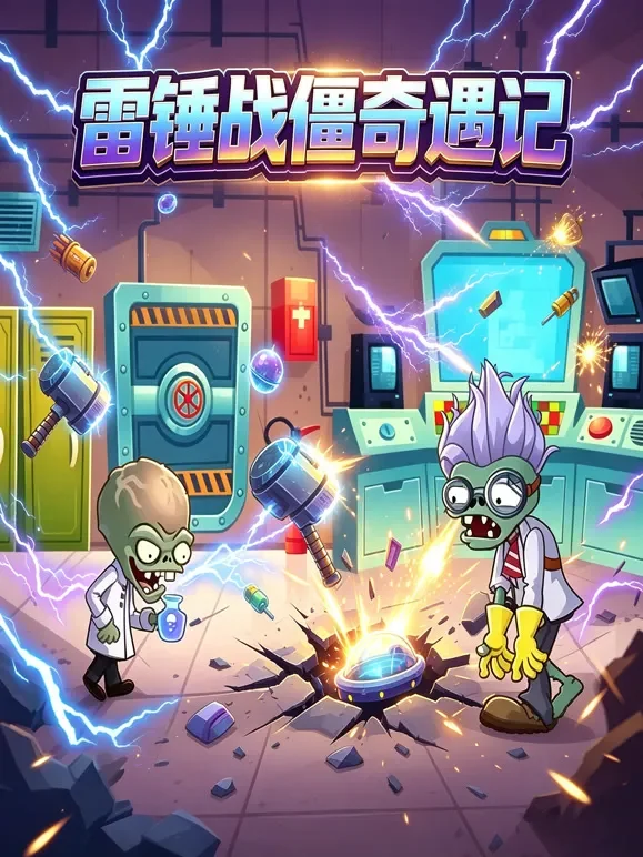 雷锤战僵奇遇记动漫海报