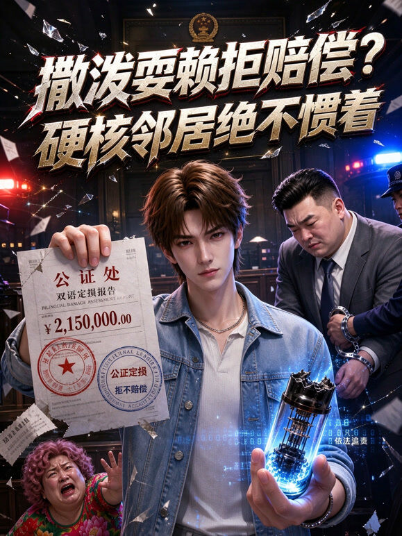 撒泼耍赖拒赔偿？硬核邻居绝不惯着