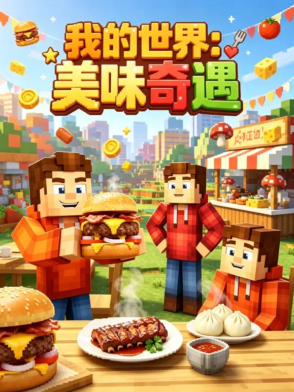 我的世界:美味奇遇动漫海报