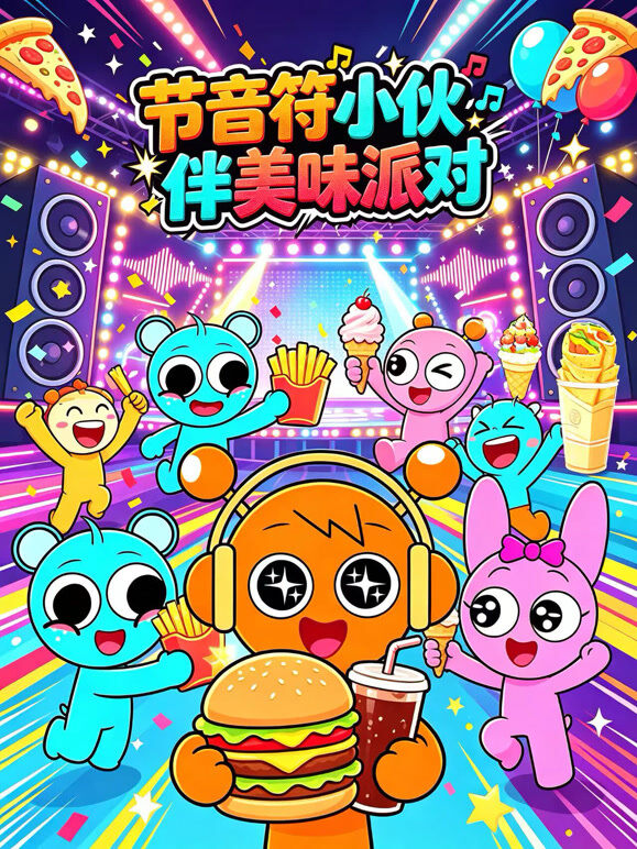 音符小伙伴美味派对