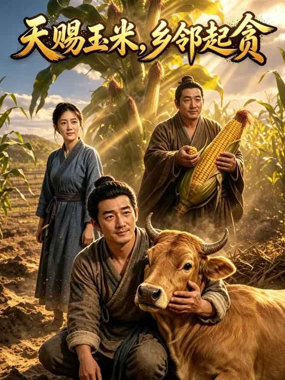 天赐玉米，乡邻起贪动漫海报