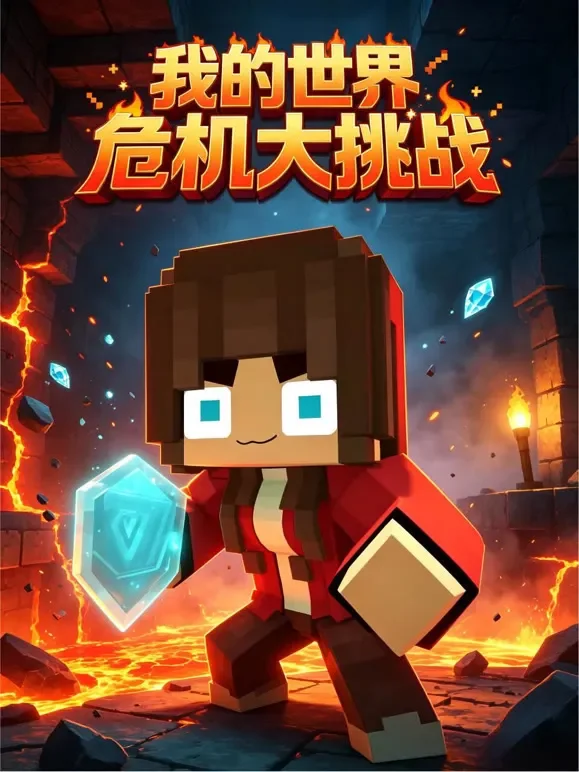 我的世界危机大挑战动漫海报