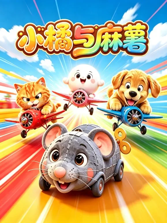 小橘与麻薯动漫海报