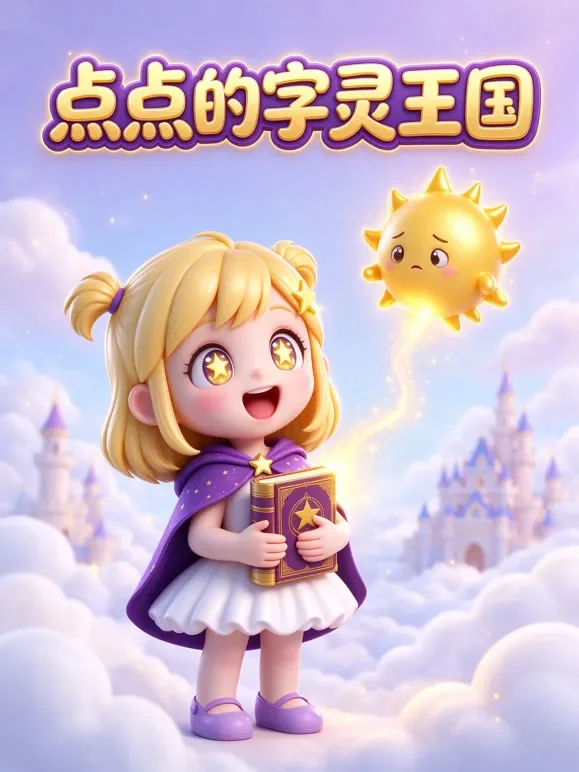点点的字灵王国动漫海报