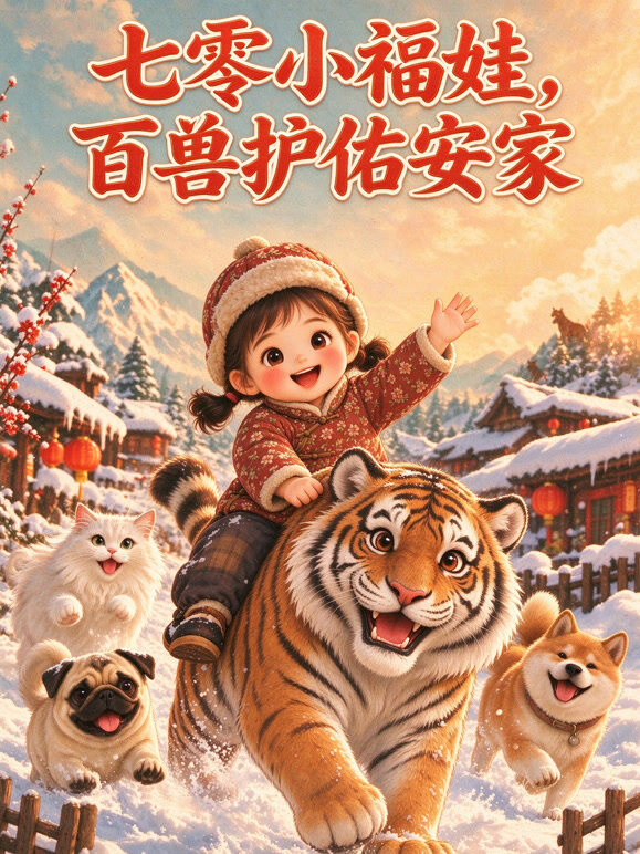 七零小福娃，百兽护佑安家