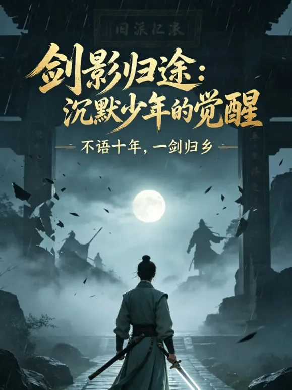 剑影归途：沉默少年的觉醒动漫海报