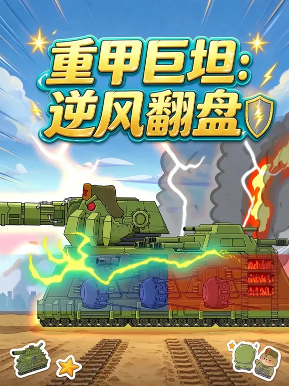 重甲巨坦：逆风翻盘动漫海报