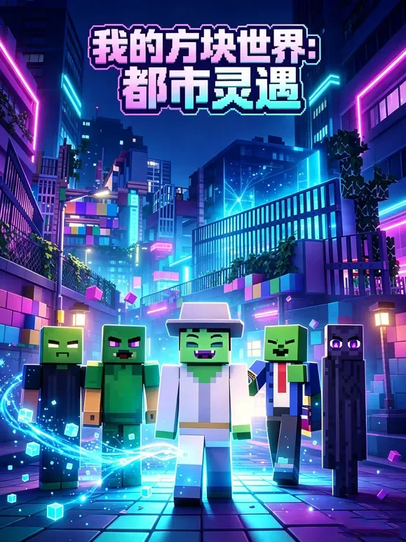 我的方块世界：都市灵遇动漫海报