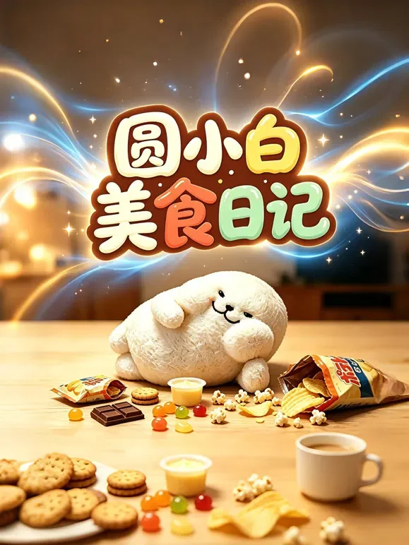 圆小白美食日记动漫海报