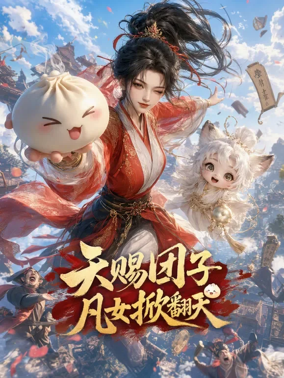 天赐团子，凡女掀翻天动漫海报