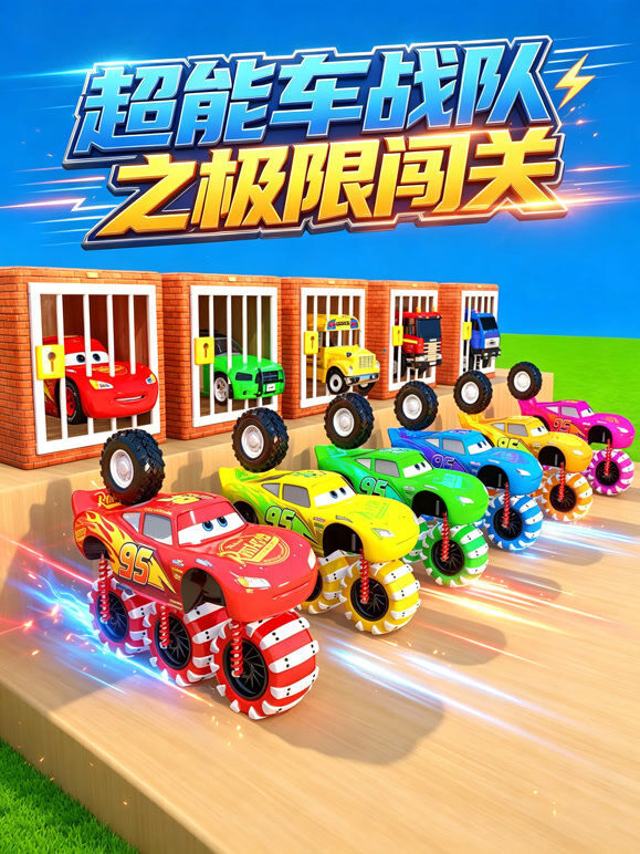 超能车战队之极限闯关