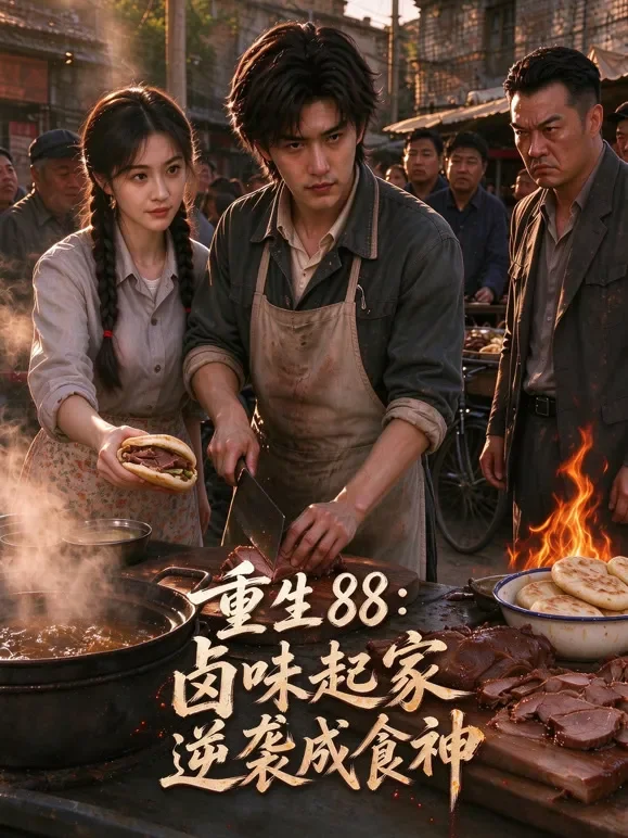 重生88：卤味起家逆袭成食神动漫海报
