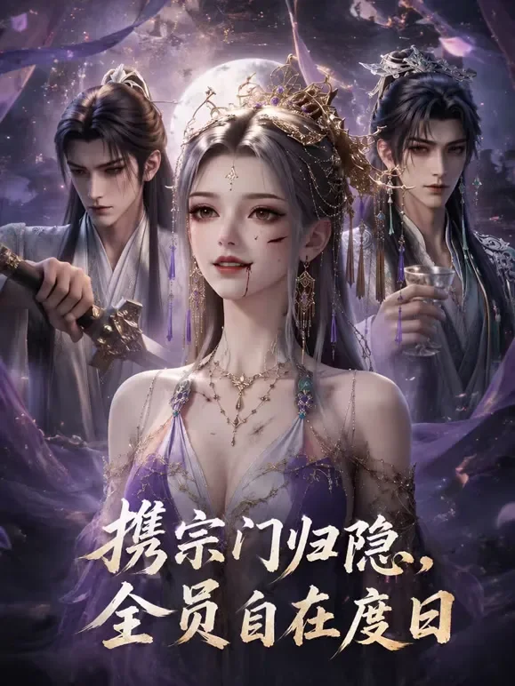 携宗门归隐，全员自在度日动漫海报