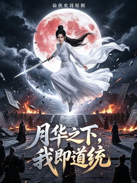 月华之下，我即道统动漫海报