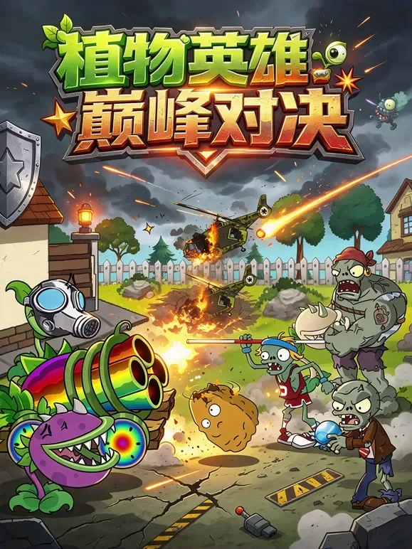 植物英雄：巅峰对决动漫海报