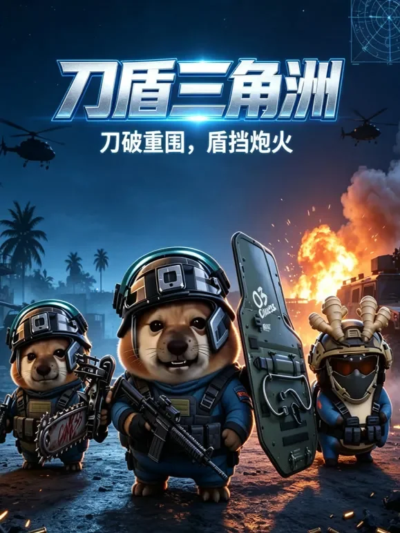 刀盾三角洲动漫海报