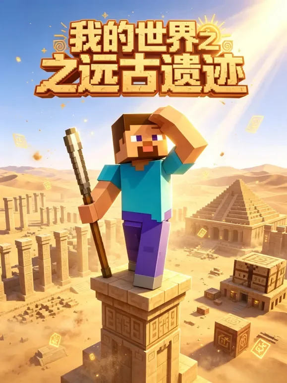 我的世界之远古遗迹动漫海报