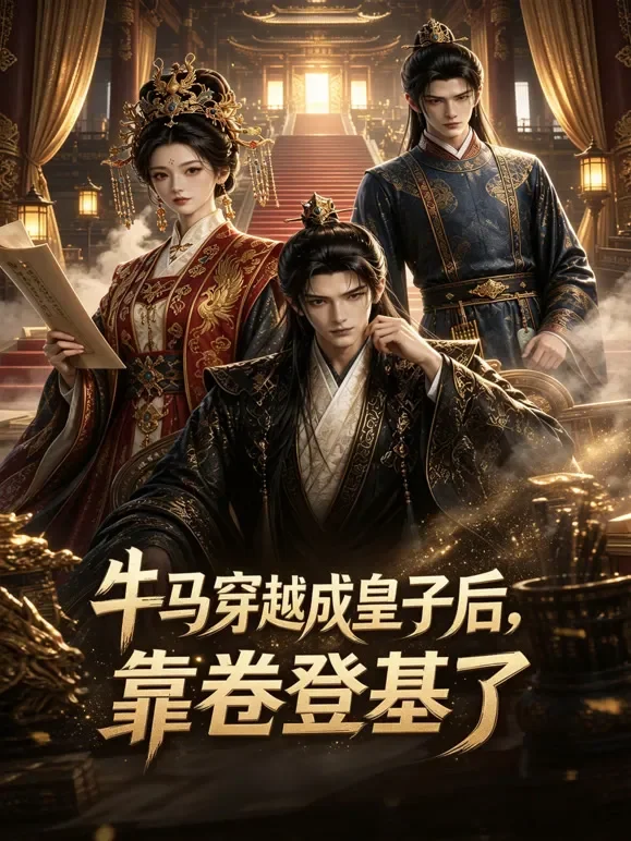 牛马穿越成皇子后，靠卷登基了动漫海报