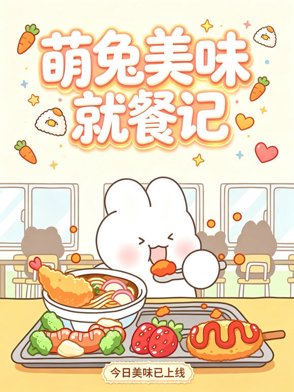 萌兔美味就餐记