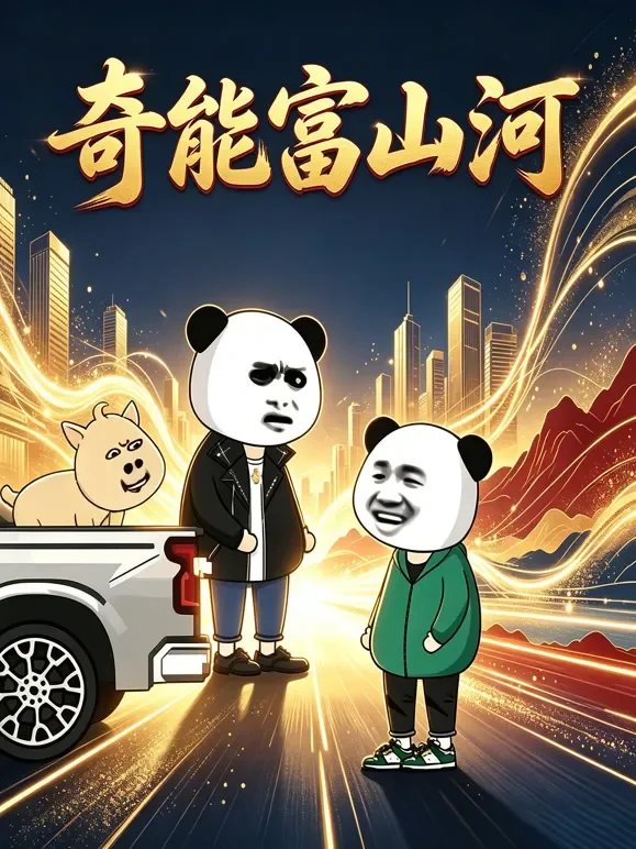 奇能富山河动漫海报