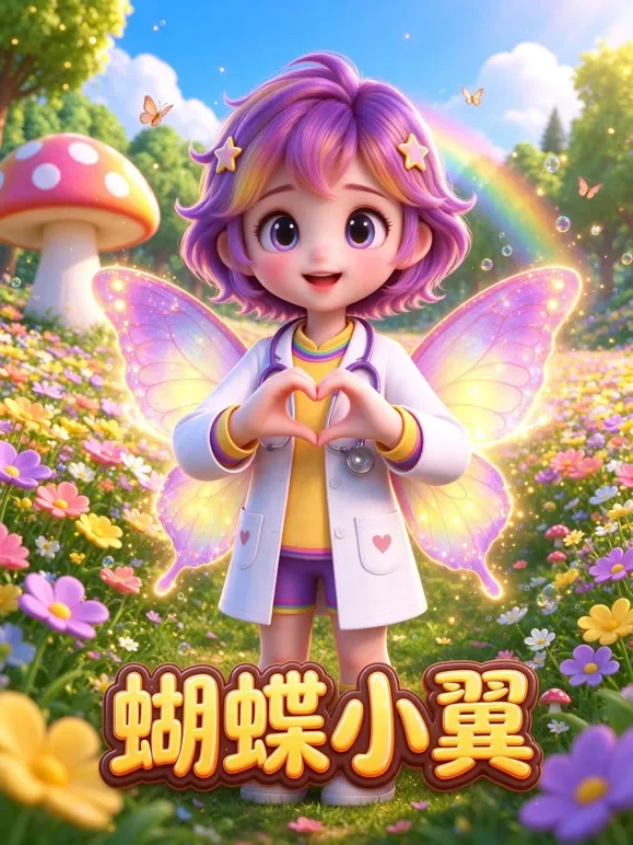 蝴蝶小翼动漫海报