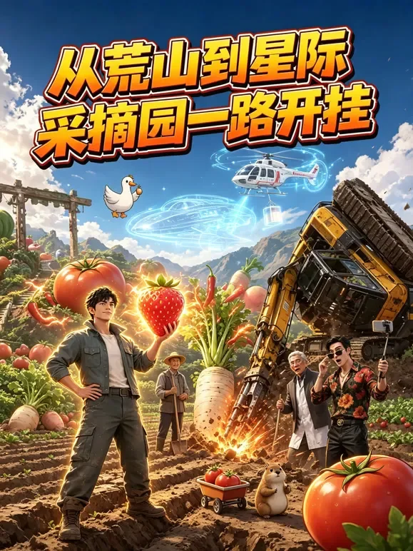 从荒山到星际，采摘园一路开挂动漫海报