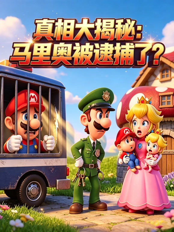 真相大揭秘：马里奥被逮捕了？