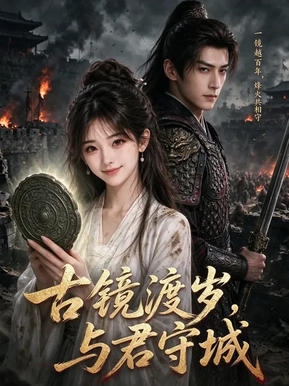 古镜渡岁，与君守城动漫海报