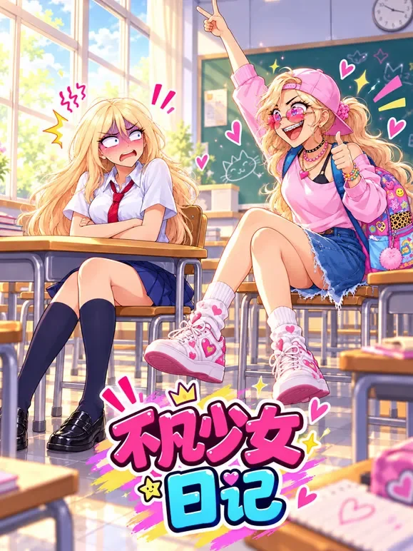 不凡少女日记动漫海报