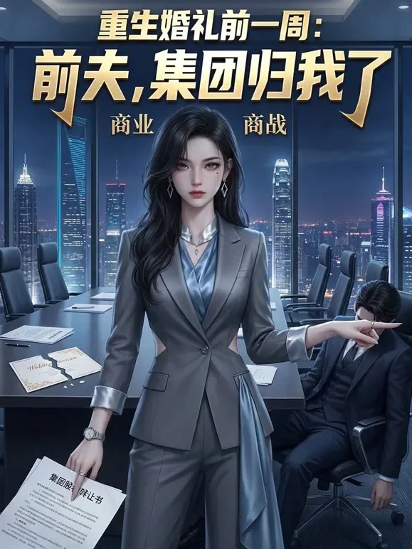 前夫别跪，你的集团归我了动漫海报