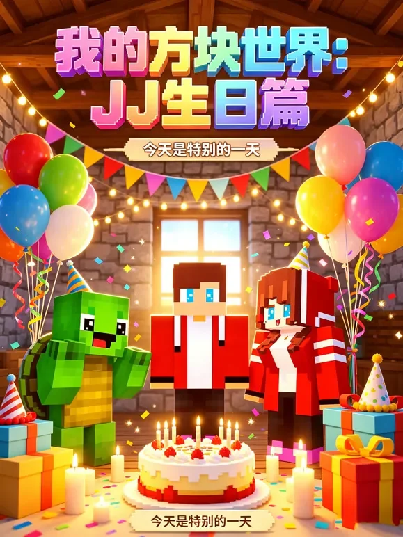 我的方块世界：JJ 生日篇动漫海报