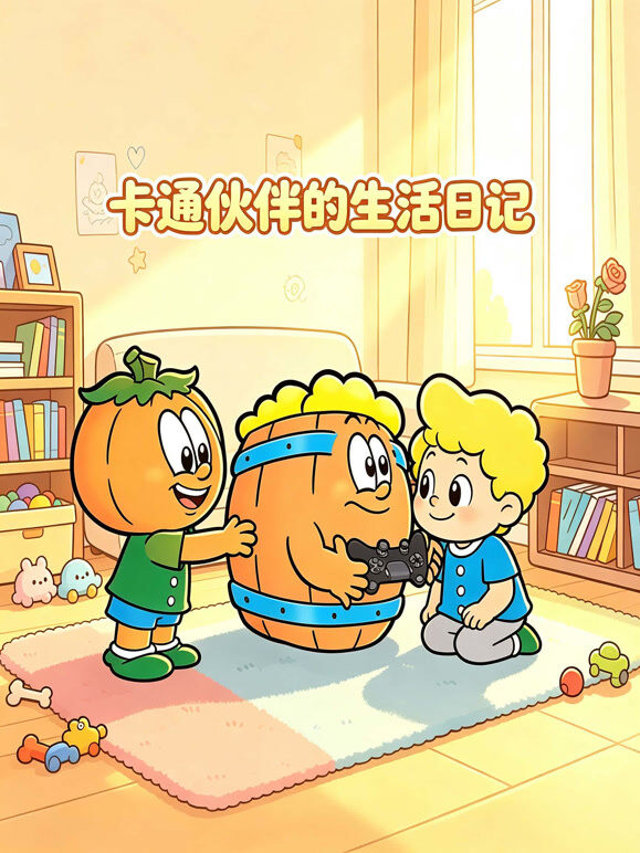 卡通伙伴的生活日记
