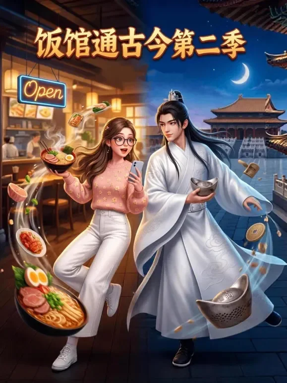 饭馆通古今第二季动漫海报