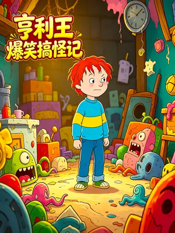 亨利王爆笑搞怪记动漫海报