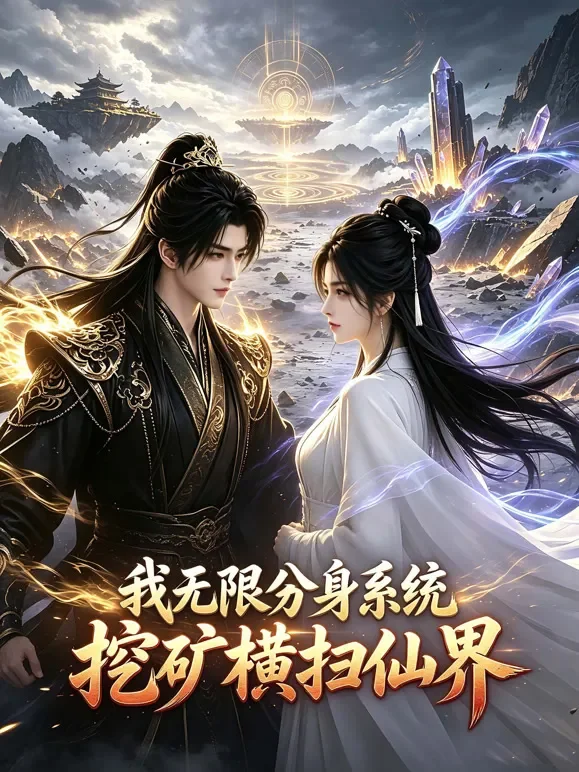 我无限分身系统，挖矿横扫仙界动漫海报