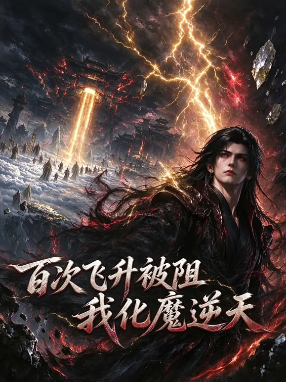 百次飞升被阻，我化魔逆天动漫海报