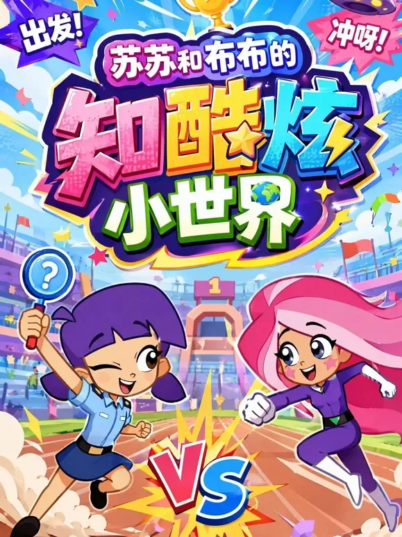 苏苏和布布的知酷炫小世界动漫海报