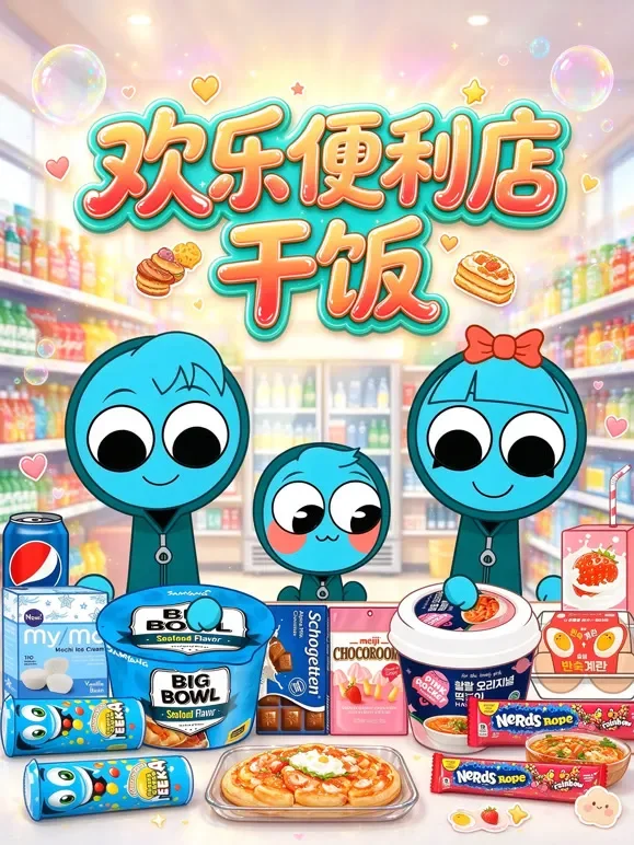 欢乐便利店干饭动漫海报