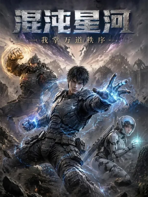 混沌星河，我掌万道秩序动漫海报
