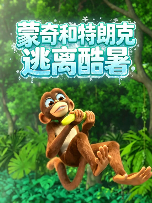 蒙奇和特朗克逃离酷暑