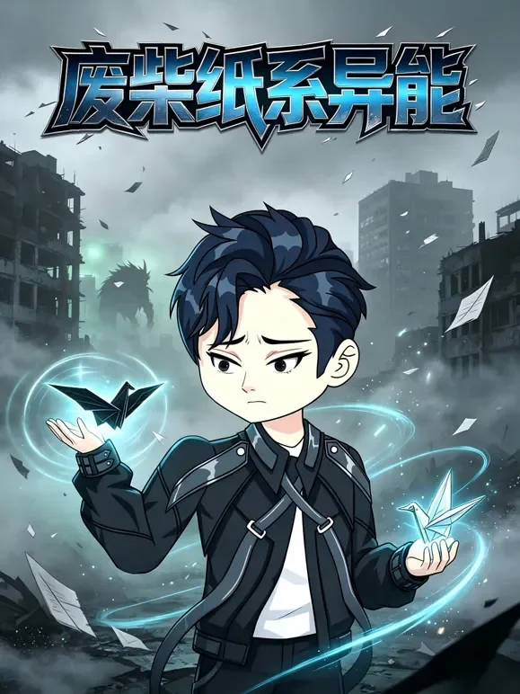 废柴纸系异能动漫海报