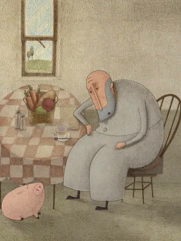 老人与小猪