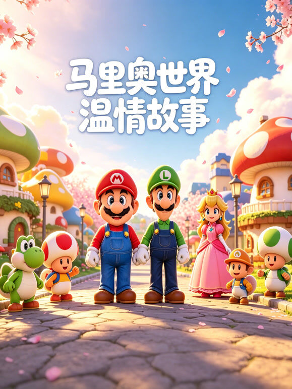 马里奥世界温情故事