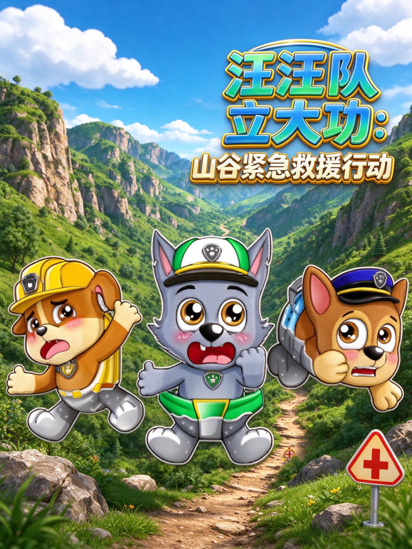 汪汪队立大功：山谷紧急救援行动