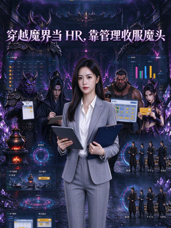 穿越魔界当 HR，靠管理收服魔头